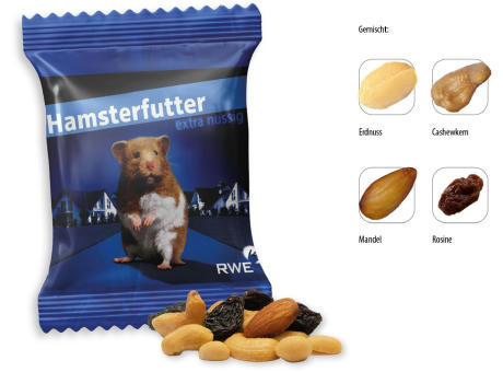Studentenfutter Werbetüte,   20 g, Inhalt: Studentenfutter