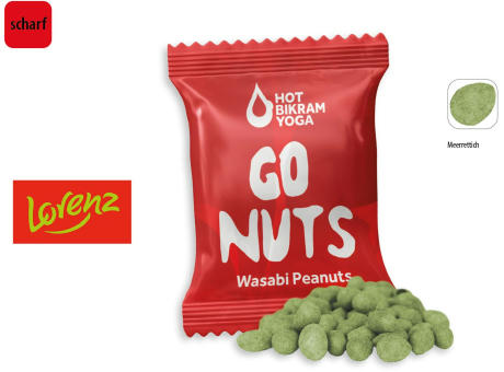 Wasabi Crispers Werbetüte,   15 g, Inhalt: Wasabi Crispers