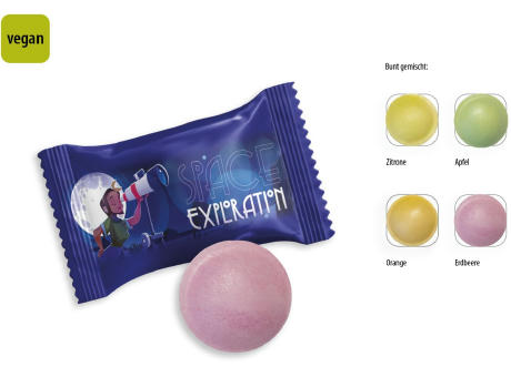 Brause Flummi Werbetüte,   1 Stück, Inhalt: Brause Flummi