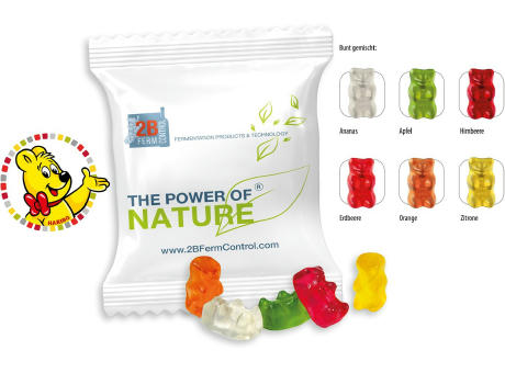 HARIBO Goldbären Werbetüte,   20 g, Inhalt: HARIBO Goldbären