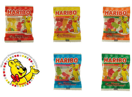 XXL Adventskalender,   24 Stück, Inhalt: HARIBO Weihnachtsmix