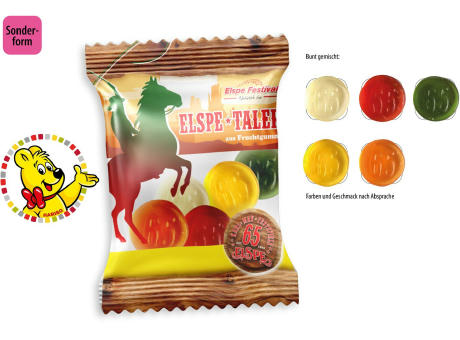 HARIBO individuelle Sonderform Werbetüte,   10 g, Inhalt: HARIBO Individuelle Sonderform