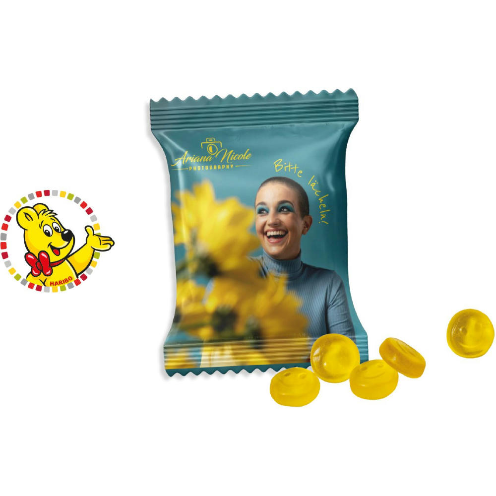 HARIBO Standardformen Werbetüte,   6,5 g, Inhalt: HARIBO Smileys