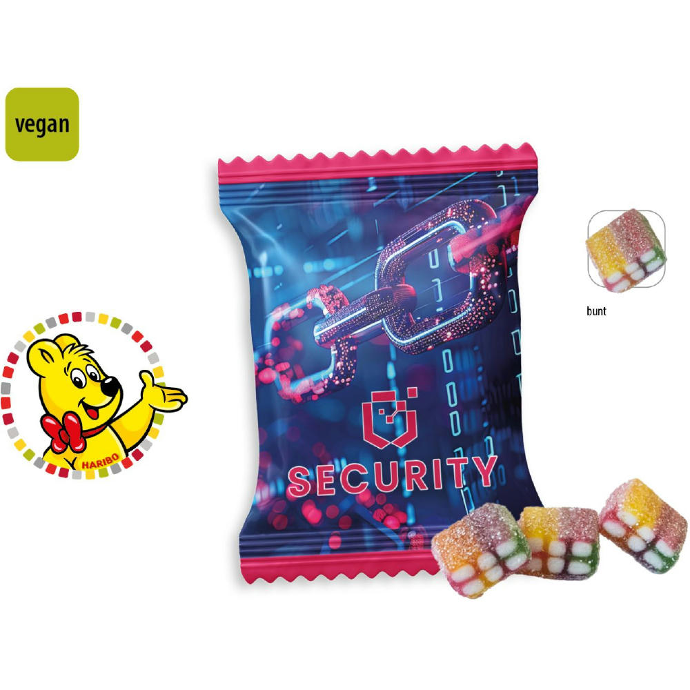HARIBO Pixel Werbetüte,   3 Stück, Inhalt: HARIBO Pixel vegan