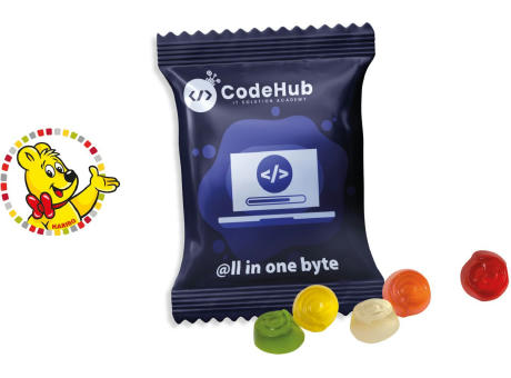 HARIBO Standardformen Werbetüte,   10 g, Inhalt: HARIBO @-Zeichen