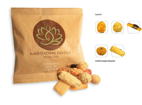 Reisgebäck Superior Mix Werbetüte,   10 g, Inhalt: Reisgebäck Superior Mix