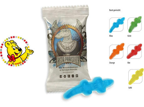 HARIBO Croco Werbetüte,   1 Stück, Inhalt: HARIBO Croco