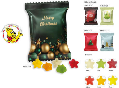 HARIBO Werbetüte Standardmotiv,   10 g, Inhalt: HARIBO Sterne