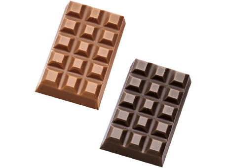 Schokolade 5 g Täfelchen,   1 Stück, Inhalt: Callebaut Vollmilch