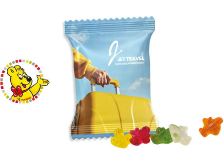 HARIBO Standardformen Werbetüte,   15 g, Inhalt: HARIBO Flugzeuge