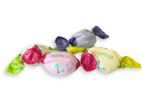 Bonbons Tropical Mix,   160 g, Inhalt: Bonbons Tropical Mix