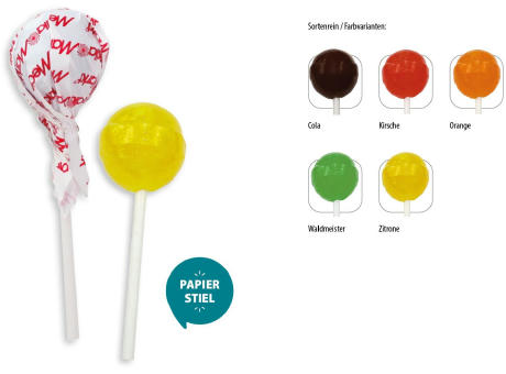 Kugellolly,   1 Stück, Inhalt: Kugellolly Orange