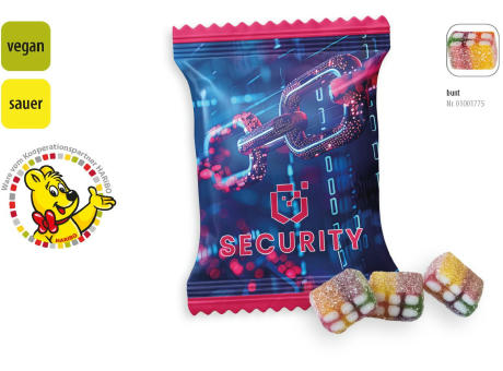 HARIBO Pixel Werbetüte,   3 Stück, Inhalt: HARIBO Pixel vegan