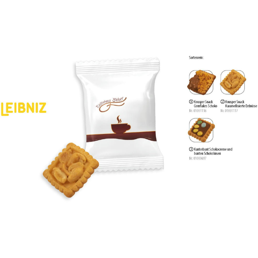 Leibniz Kekse Knusper Snack & Kunterbunt Flowpack,   1 Stück, Inhalt: Leibniz Kunterbunt Flowpack