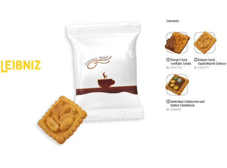 Leibniz Kekse Knusper Snack & Kunterbunt Flowpack,   1 Stück, Inhalt: Leibniz Kunterbunt Flowpack