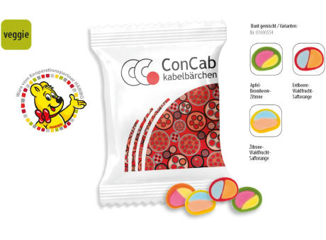 HARIBO Pico Balla Werbetüte,   10 g, Inhalt: HARIBO Pico Balla