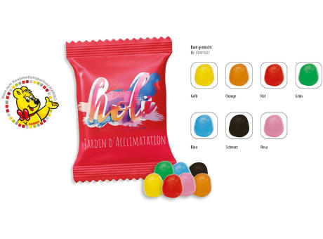 HARIBO Dragibus Werbetüte,   10 g, Inhalt: HARIBO Dragibus Fruchtmix