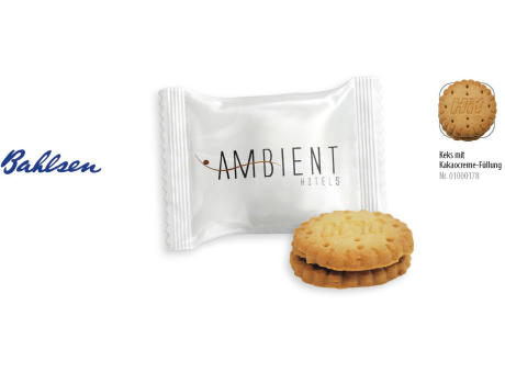 Bahlsen Hit Doppelkeks Werbetüte,   1 Stück, Inhalt: Bahlsen "Hit" Doppelkeks