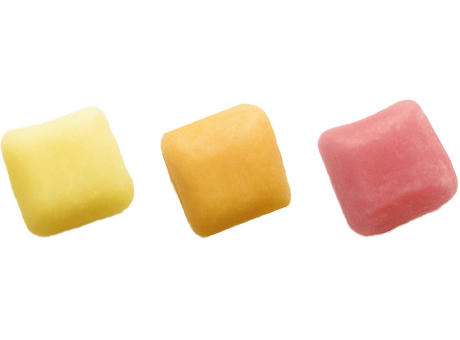 Kaubonbons Fruchtmix Werbetüte,   5 Stück, Inhalt: Kaubonbons Fruchtmix