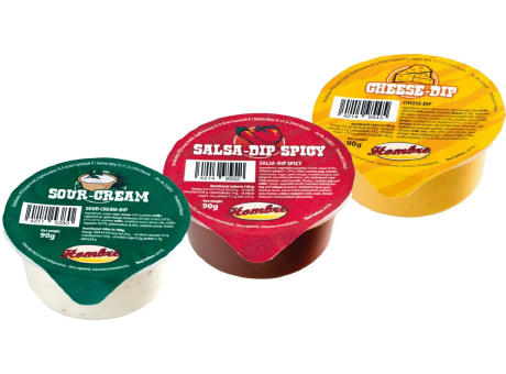 Nacho Box im Schuber,   190 g, Inhalt: Nachos Paprika-Chili, Sour Cream