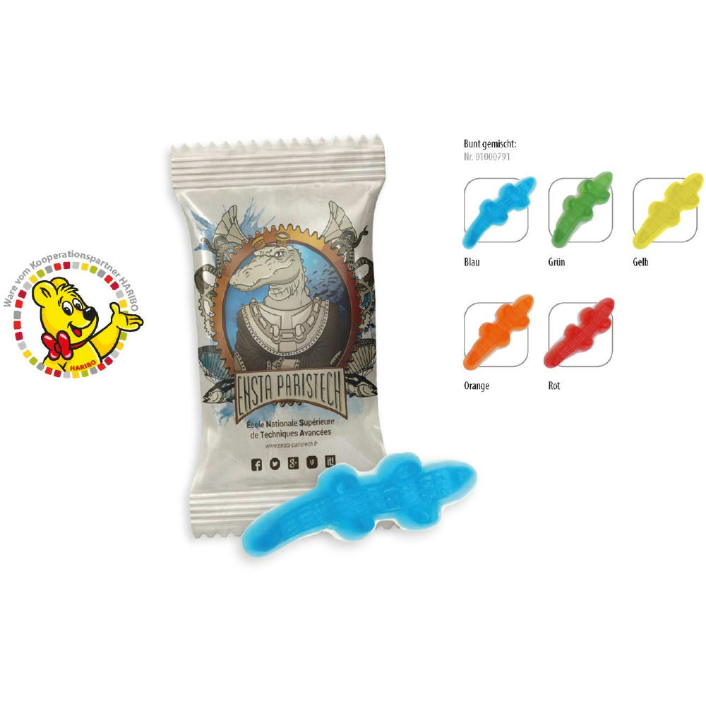 HARIBO Croco Werbetüte,   1 Stück, Inhalt: HARIBO Croco