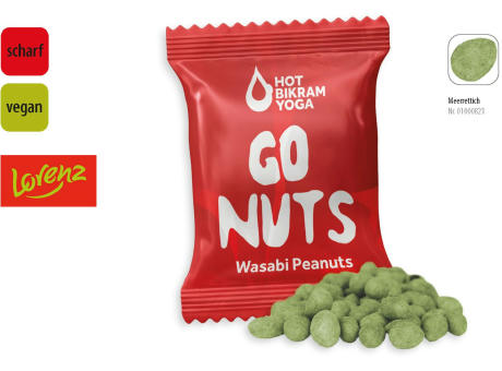 Wasabi Crispers Werbetüte,   15 g, Inhalt: Wasabi Crispers