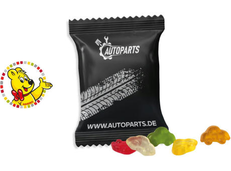 HARIBO Standardformen Werbetüte,   15 g, Inhalt: HARIBO Autos