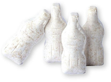 SADEX Brause Fläschchen Werbetüte,   4 Stück, Inhalt: SADEX Brause Fläschchen Cola