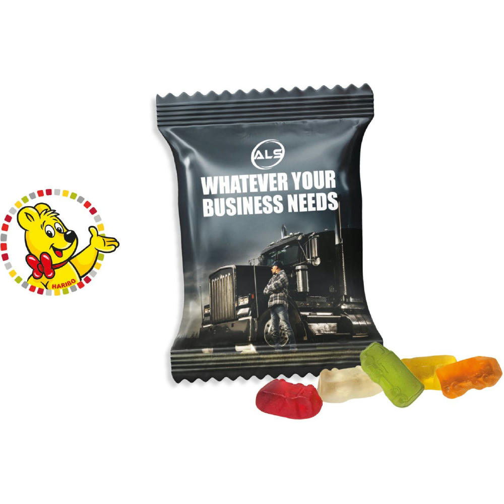 HARIBO Standardformen Werbetüte,   10 g, Inhalt: HARIBO LKWs