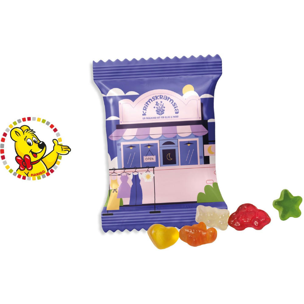 HARIBO Standardformen Werbetüte,   15 g, Inhalt: HARIBO Mini Mix