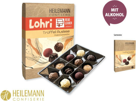 Heilemann Trüffel Auslese im Schuber,   125 g, Inhalt: Heilemann Trüffel Auslese