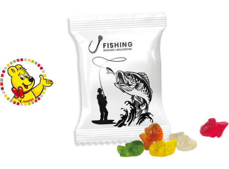 HARIBO Standardformen Werbetüte,   15 g, Inhalt: HARIBO Fische