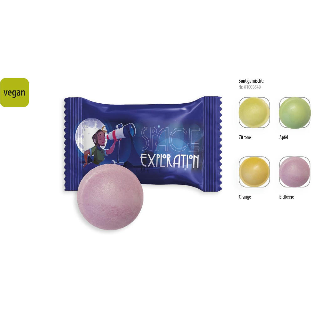 Brause Flummi Werbetüte,   1 Stück, Inhalt: Brause Flummi