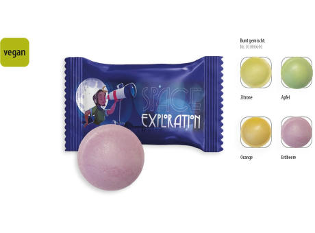 Brause Flummi Werbetüte,   1 Stück, Inhalt: Brause Flummi