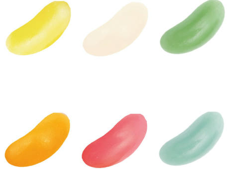 HARIBO Jelly Beans Werbetüte,   10 g, Inhalt: HARIBO Jelly Beans