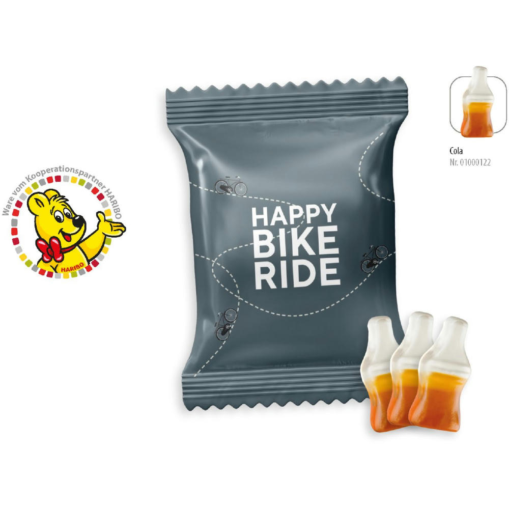 HARIBO Happy Cola Werbetüte,   3 Stück, Inhalt: HARIBO Happy Cola