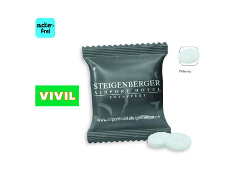 VIVIL Extra Strong 2 Stück Werbetüte, 2 Stück, Inhalt: VIVIL Extra Strong, zuckerfrei