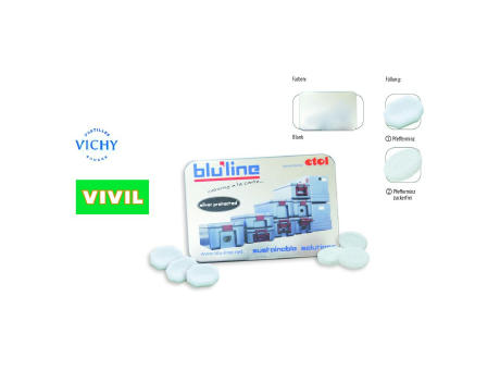 Visitbox, blank 27 g, Inhalt: Pastille de Vichy (Dose)