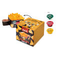 Nacho Box, 100 g + 90 g, Inhalt: Nachos Paprika-Chili, Cheese Dip