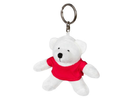 Teddybär mit T-Shirt, Schlüsselanhänger