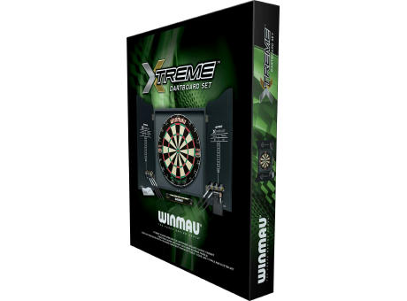 Dartboard Winmau Black Box  | inkl. 4c Druck 1seitig