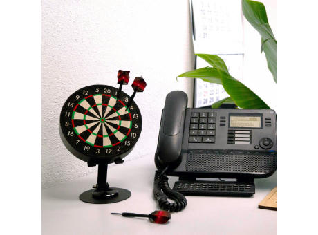 Dart Labor Mini Tisch Dartboard | inkl. 4c Druck