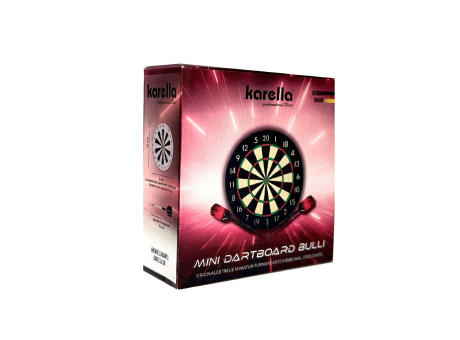 Dart Labor Mini Tisch Dartboard | inkl. 4c Druck