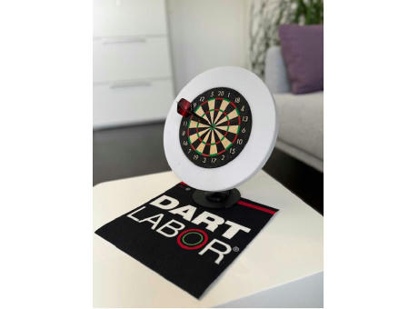 Dart Labor Mini Tisch Dartboard | inkl. 4c Druck