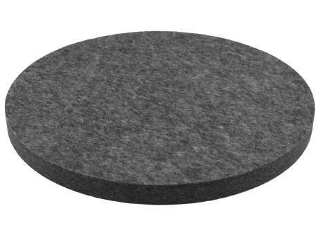 Schallabsorber rund ø 45 x 3 cm anthrazit | Made in Germany