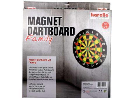 Dartboard Magnet Stick incl. 4c Etikett auf Bull-Eye