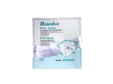 Runbo FFP2 NR Black Maske | Der Klassiker