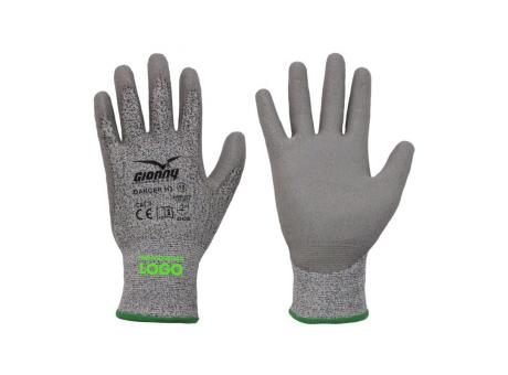 Schnittschutz-Handschuhe Danger H3 | individ. Kundenlogo
