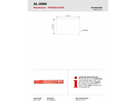 Warndreieck TRIANGLE EURO