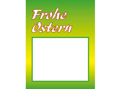 Organzasäckchen "Bunte Ostern", mit Grußkarte